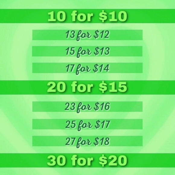 💚10/$10💚NEW 10 Thank You Tags - Picture 4 of 4